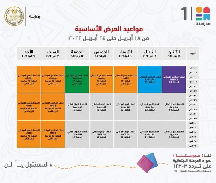 لطلاب الابتدائية والاعدادية ..وزير التعليم يعلن مواعيد عرض البرامج التعليمية للمناهج المدرسية