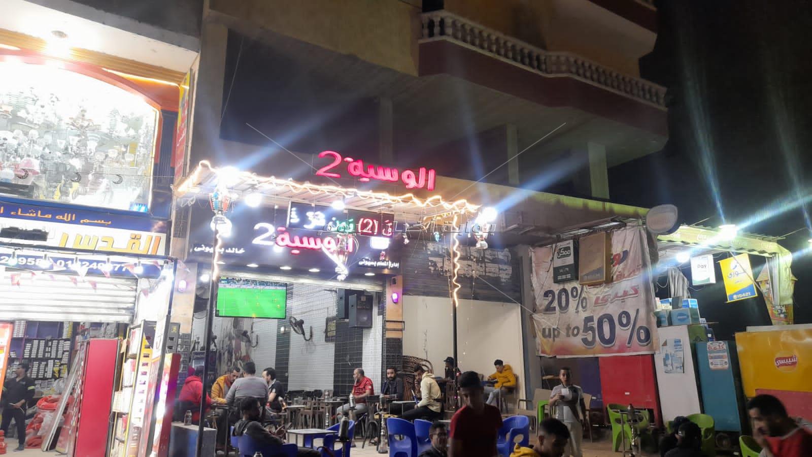 غلق مقهى ورفع 100 حالة إشغال طريق
