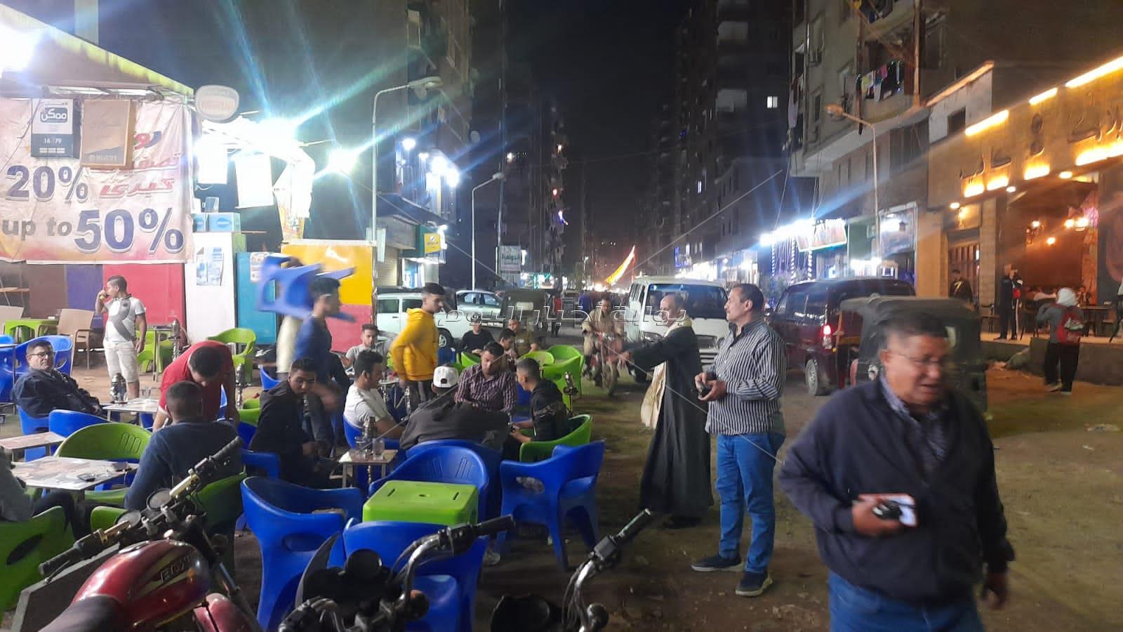 غلق مقهى ورفع 100 حالة إشغال طريق