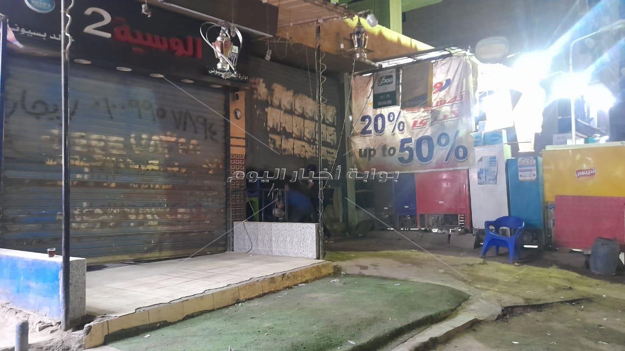 غلق مقهى ورفع 100 حالة إشغال طريق