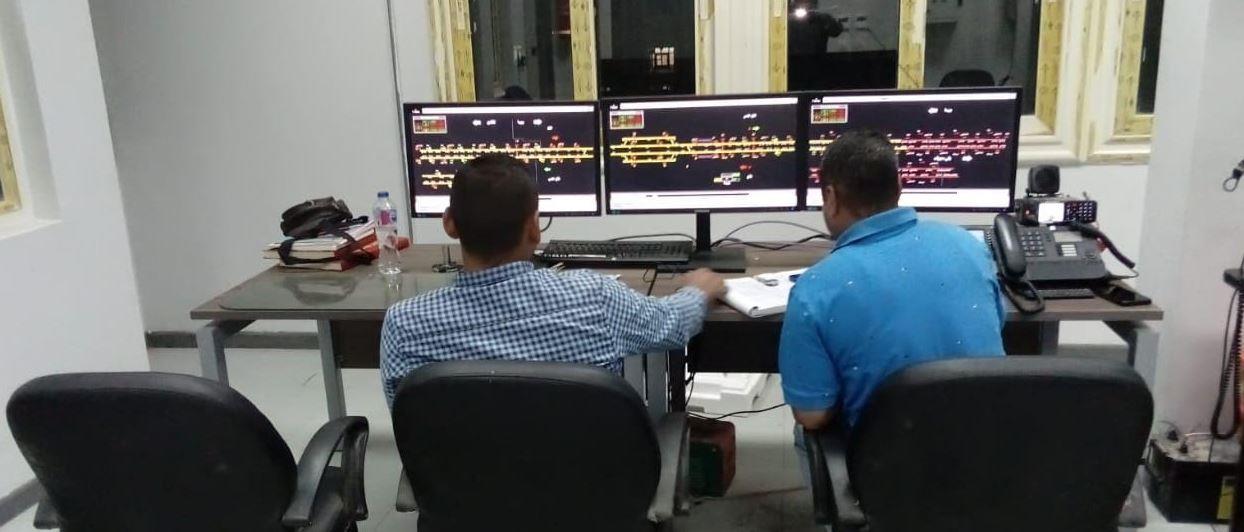 دخول برج سكة حديد ببا بطول  18 كم في الخدمة| صور 