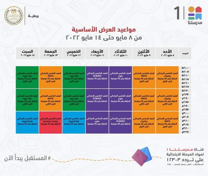 وزير التعليم يعلن الجدول الاسبوعي لعرض البرامج التعليمية للمرحلة الابتدائية