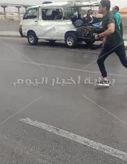 حادث تصادم بمحور جوزيف تيتو