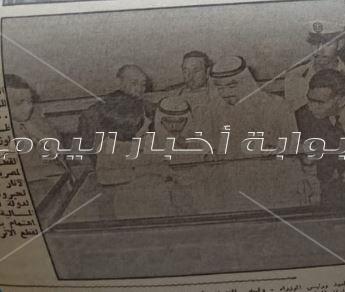 رحلة السبعينيات لخليفة بن زايد بالقاهرة.. زيارات لضريح ناصر والسد العالي وماسبيرو