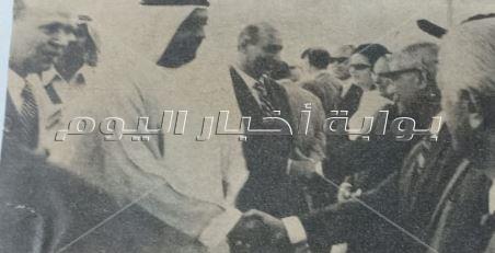 رحلة السبعينيات لخليفة بن زايد بالقاهرة.. زيارات لضريح ناصر والسد العالي وماسبيرو
