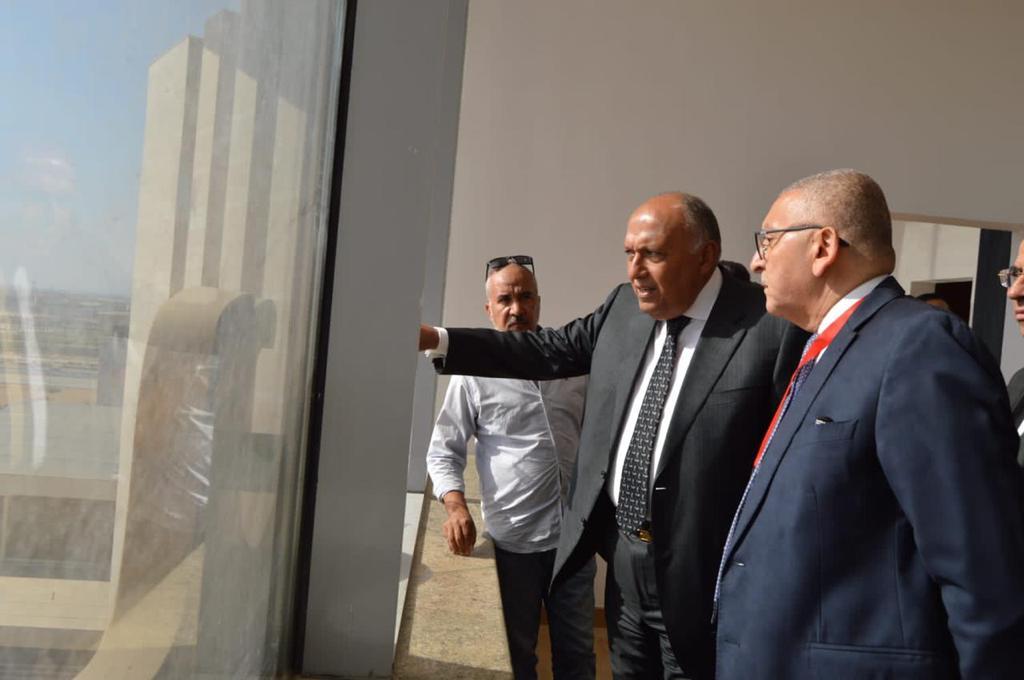 من مقر وزارة الخارجية بالعاصمة الإدارية الجديدة...
