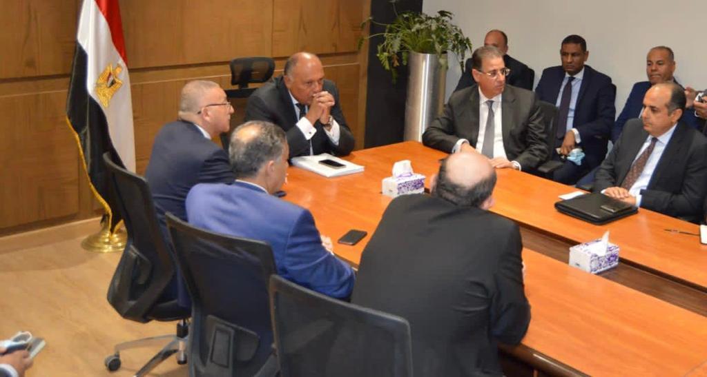 من مقر وزارة الخارجية بالعاصمة الإدارية الجديدة...