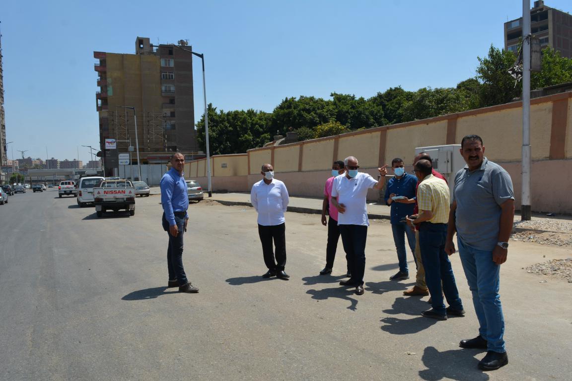 محافظ الجيزة يتابع أعمال التطوير بشوارع البحر الأعظم وشارل دي جول ويوجه بسرعة انجاز الأعمال