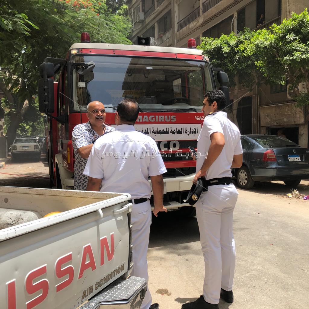 السيطرة على حريق في شقة سكنية بسبب ماس كهربائي