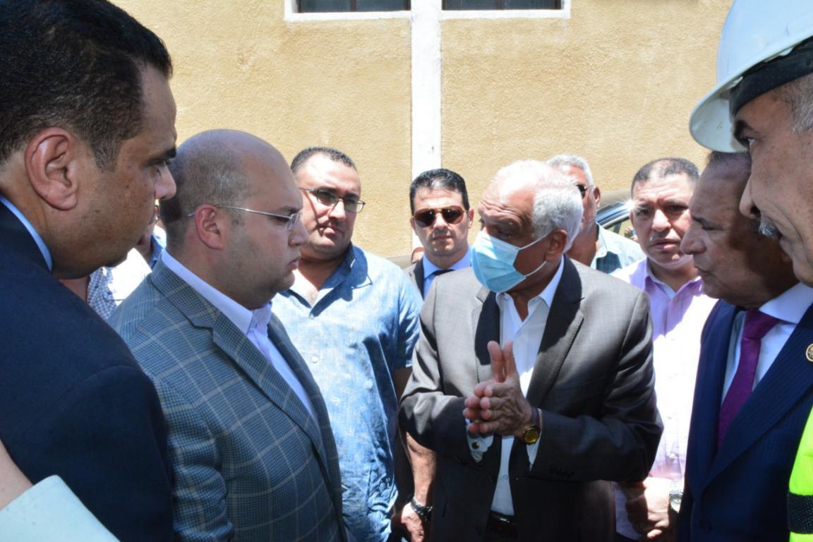 محافظ الجيزة: 3 محطات للصرف الصحى ل