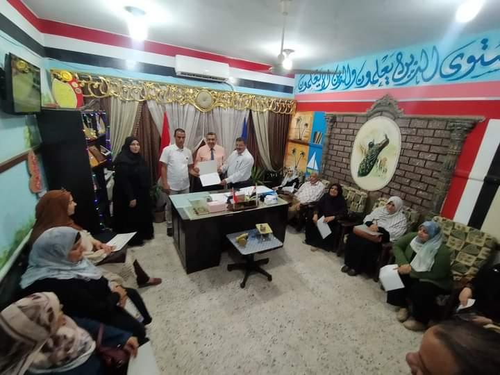 ورشة عمل لوحدة تكافؤ الفرص وحقوق الانسان لمتابعة المبادرات بتعليم دمياط 