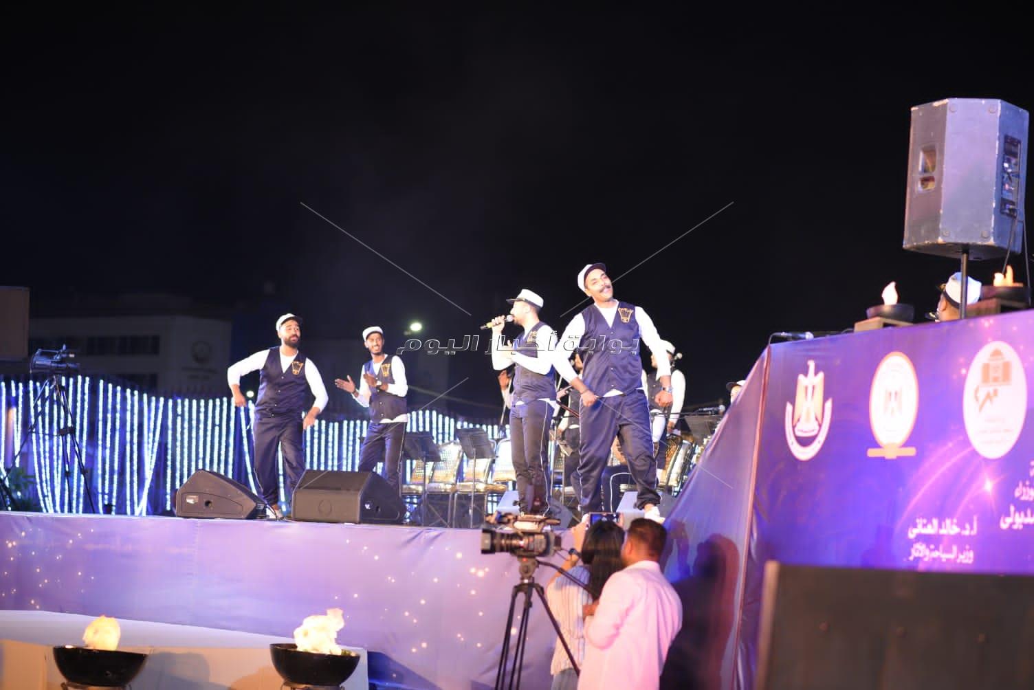 إنطلاق مهرجان السويس الأول  للموسيقى والغناء