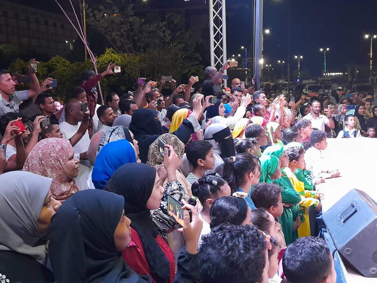 " يادنيا سمعانى" ..أسوان تحتفل بذكرى بثورة 30 يونيو 