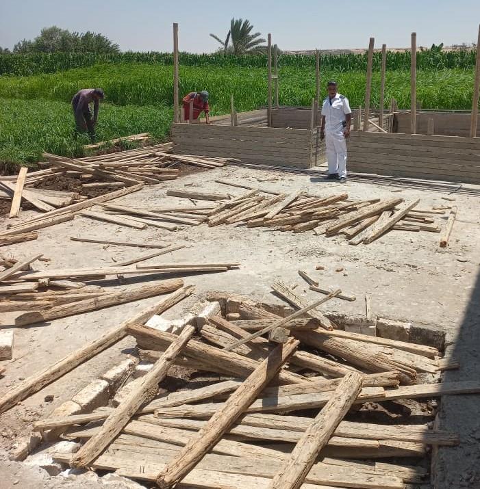  إزالة 51 حالة تعد على أرض زراعية وإيقاف حالات بناء بدون ترخيص في بني سويف