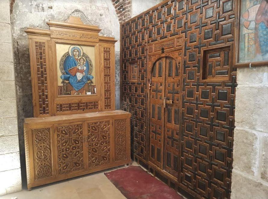 شاهد  أعمال تطوير مسار العائلة المقدسة بدير جبل الطير