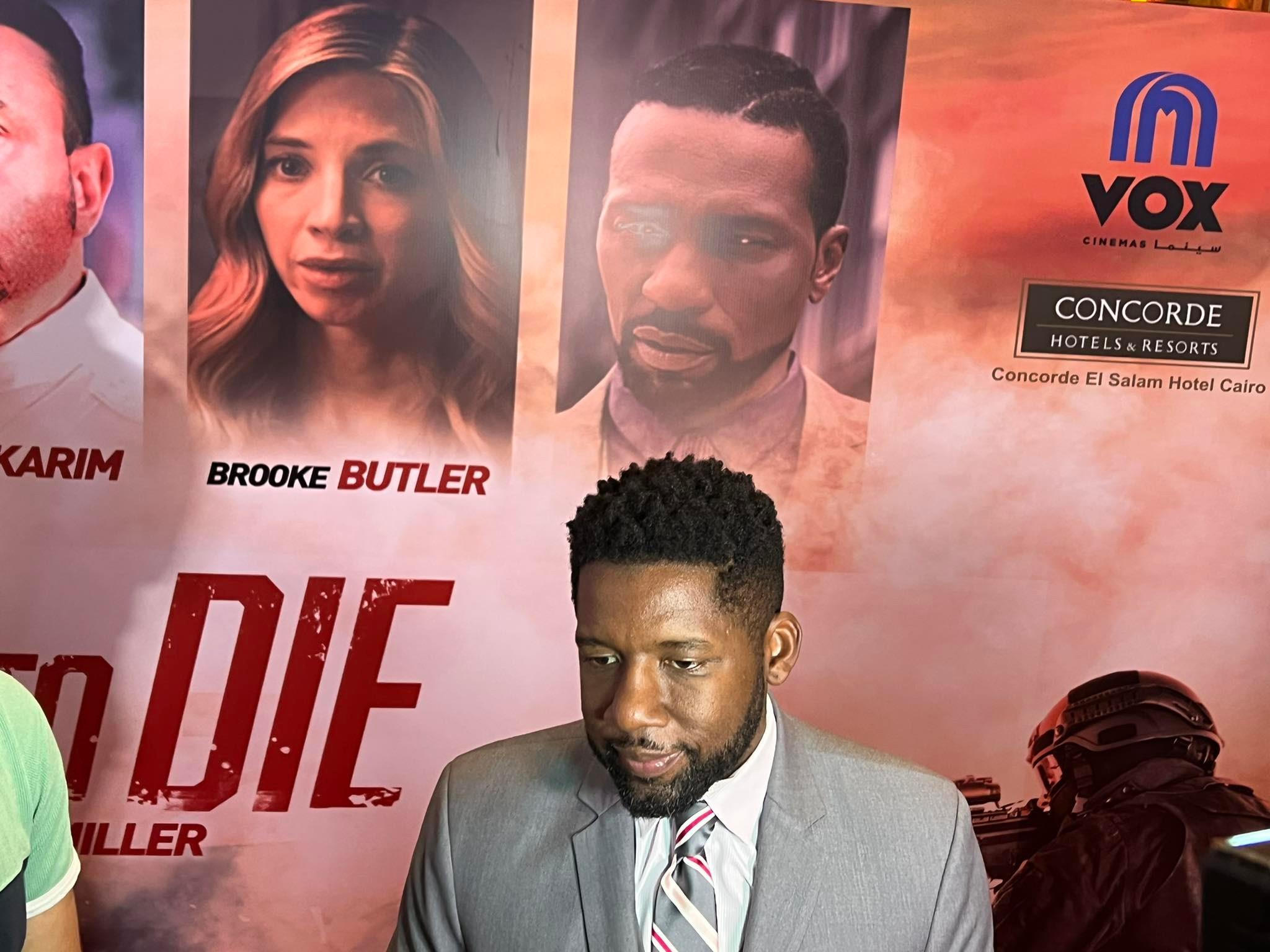 وصول ابطال الفيلم الأمريكي «A Day to Die»