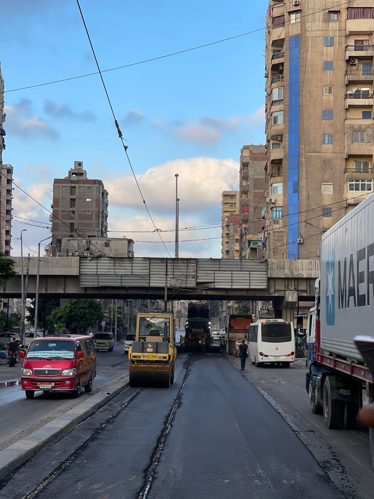 محافظة الإسكندرية: إنجاز 80 % من أعمال رصف 24 شارعًا بحي غرب  