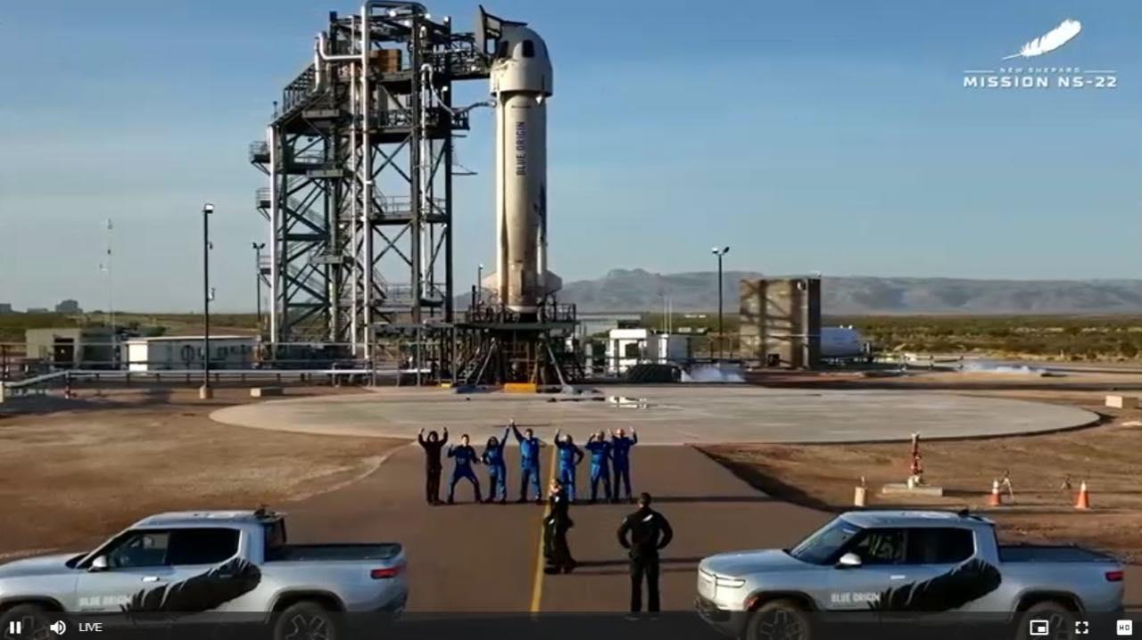  رحلة «بلو اورجين»  الفضائية السادسة