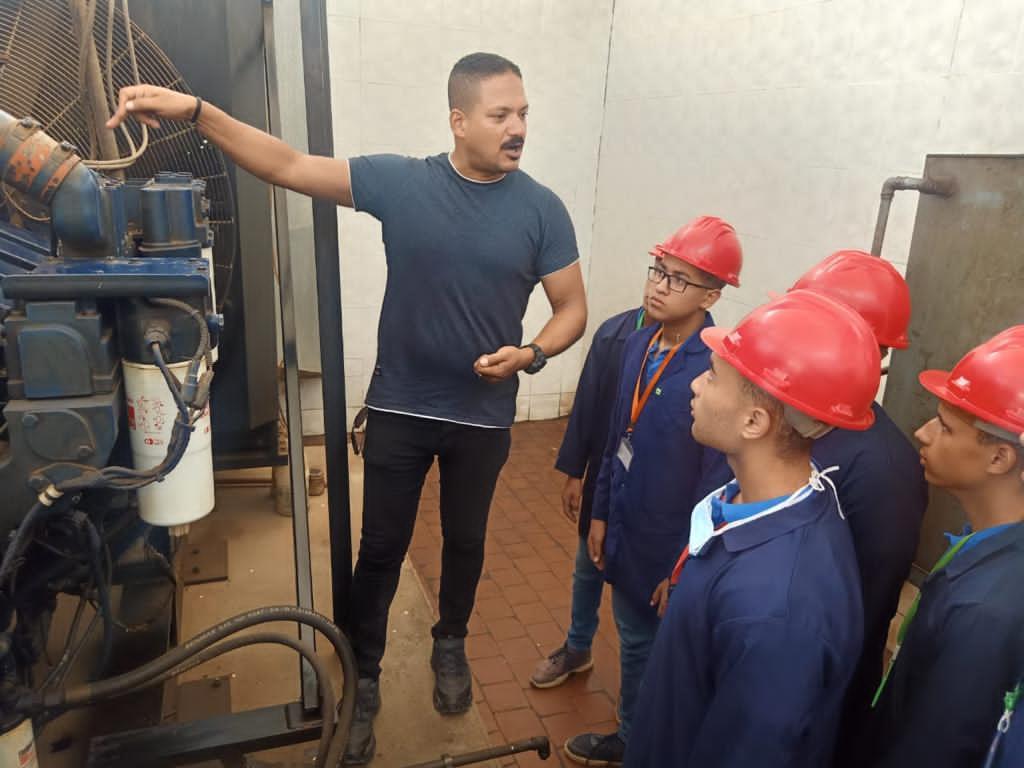 مياه المنوفية 220 طالب بالمدرسة الثانوية الفنية الصيفي أنهوا فترة التدريب الصيفي