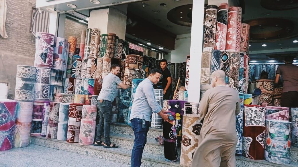 حملة إشغالات موسعة بنطاق حي الوراق