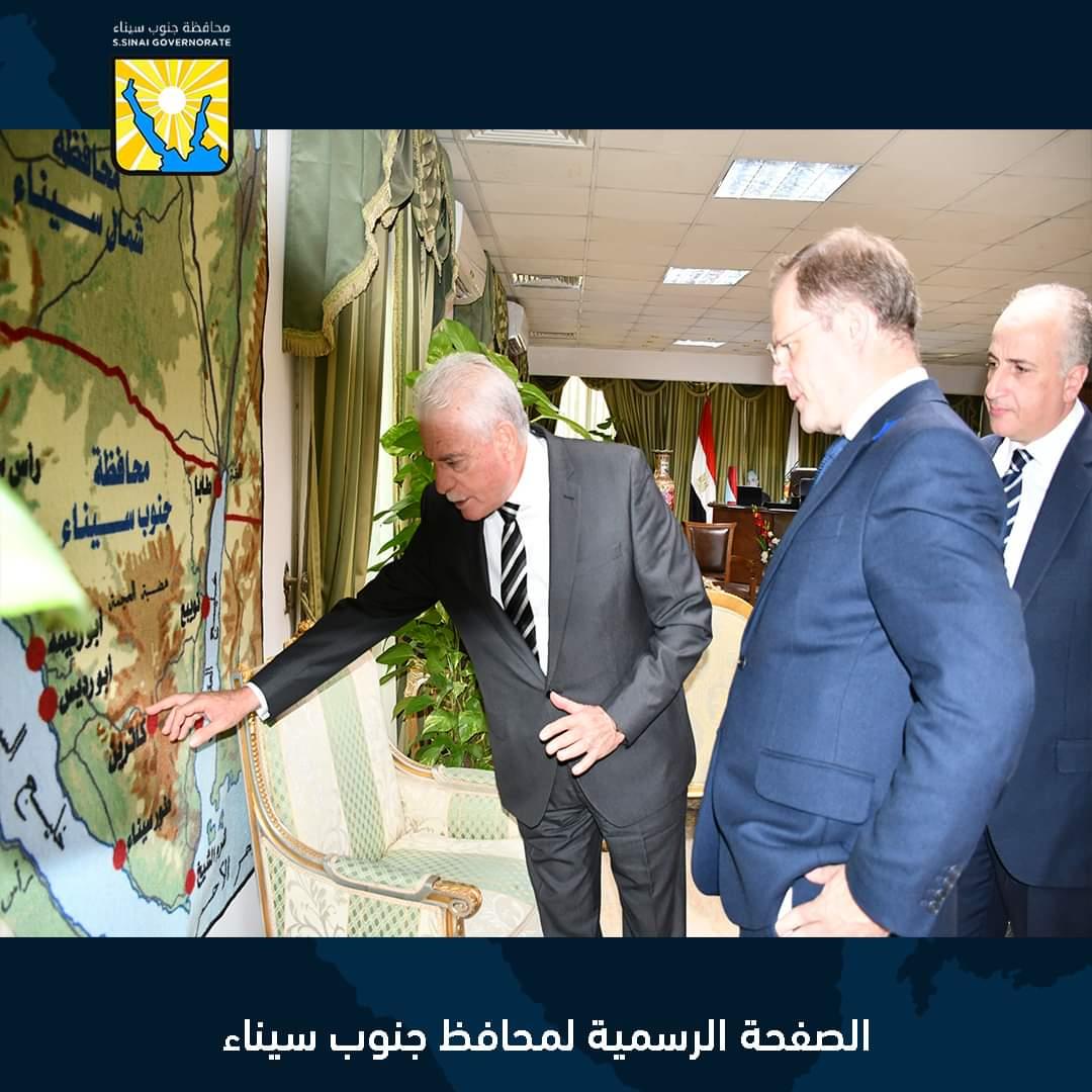السفير البريطاني : زيادة أعداد السائحين القادمين من بريطانيا إلى شرم الشيخ
