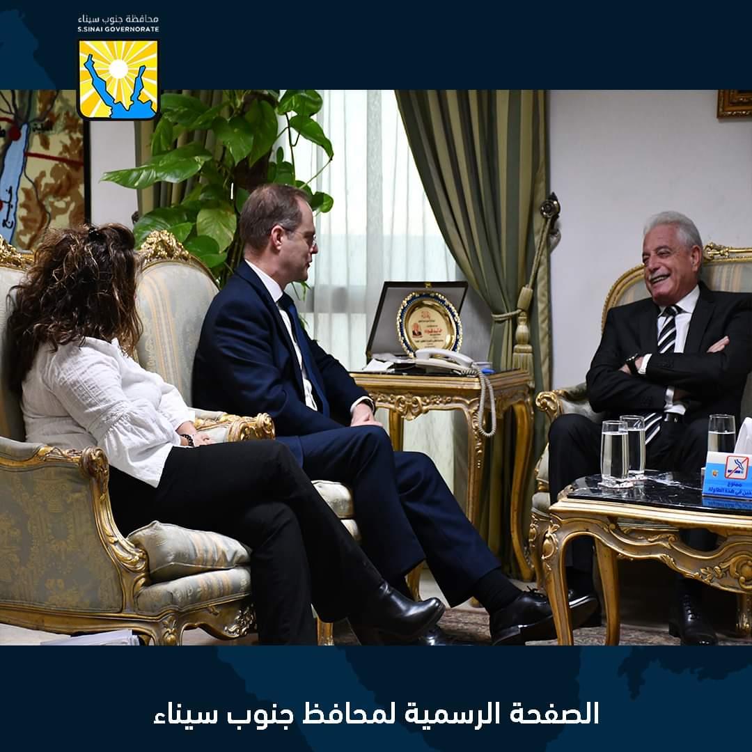 السفير البريطاني : زيادة أعداد السائحين القادمين من بريطانيا إلى شرم الشيخ
