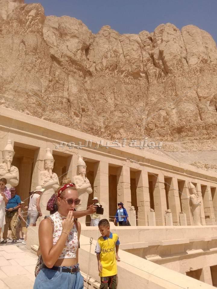 حكايات معبد حتشبسوت بالبر الغربى بالاقصر ونجاح الاحتفاليه الايطاليه العالميه فى تنشيط السياحه