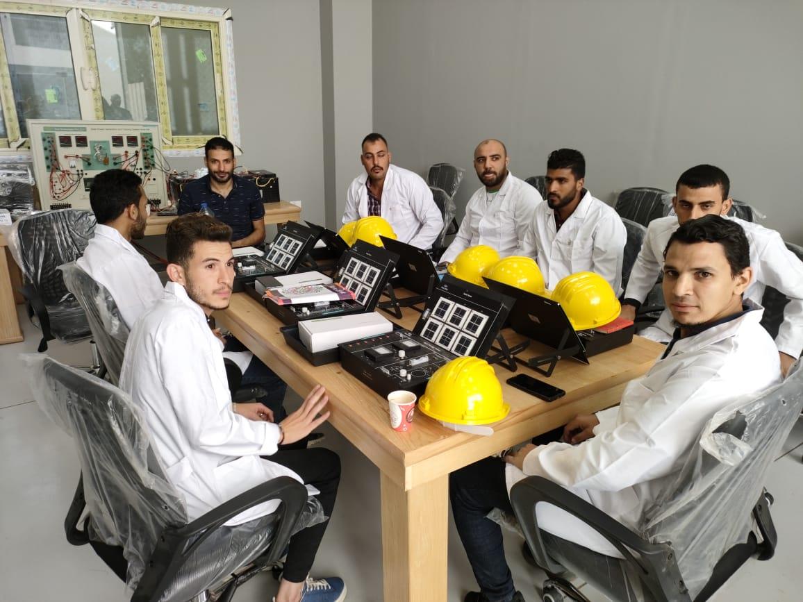 نائب محافظ البحيرة تتفقد مركز التدريب المهنى بحوش عيسى 