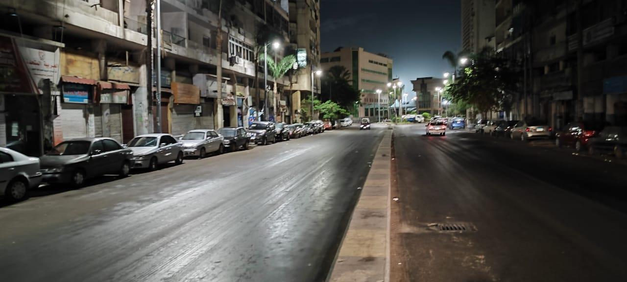 أمطار خفيفة على الاسكندرية 