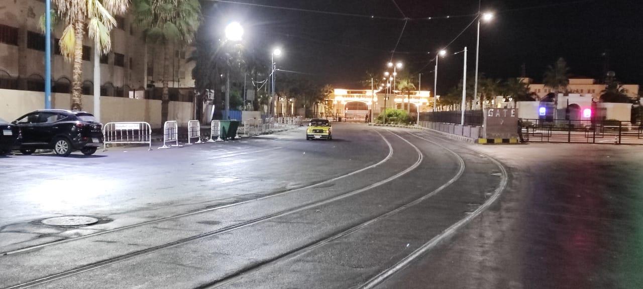 أمطار خفيفة على الاسكندرية 