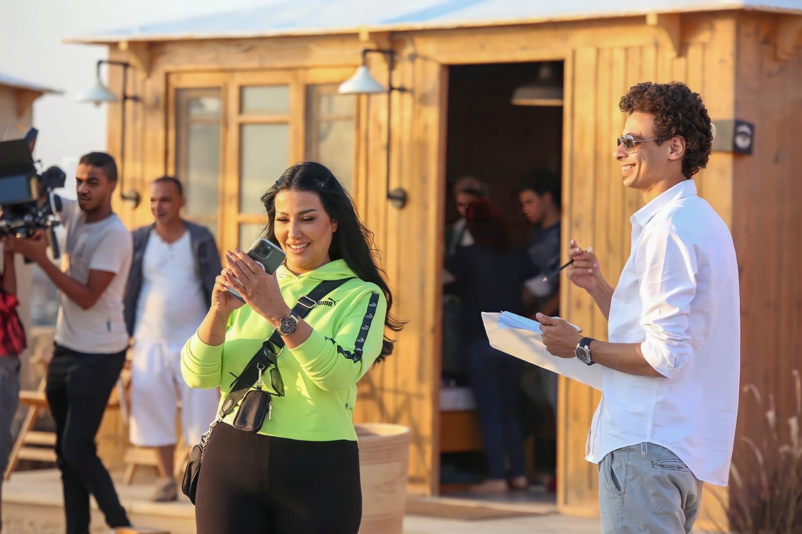 «سمية الخشاب» تبدأ تصوير ارواح خفية في كامب بالعين السخنة