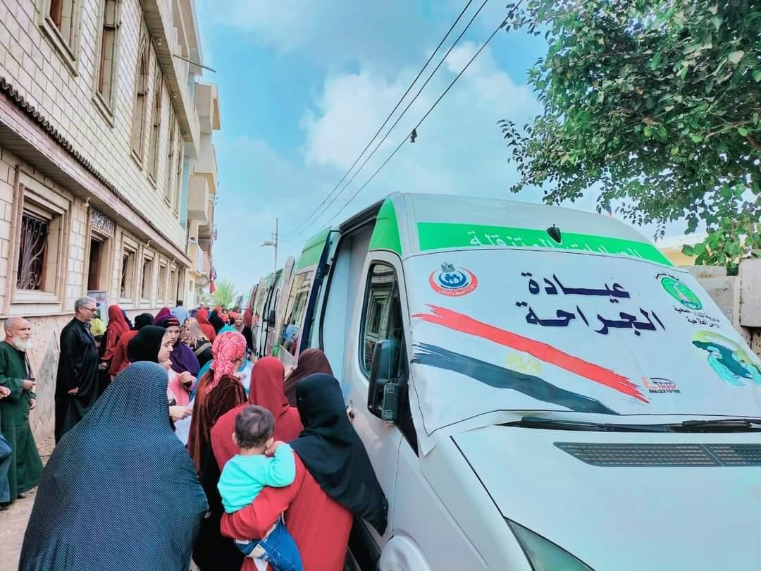 صحة المنوفية: الكشف على 1513 مواطن بالقافلة الطبية بقرية  منشأة السلام