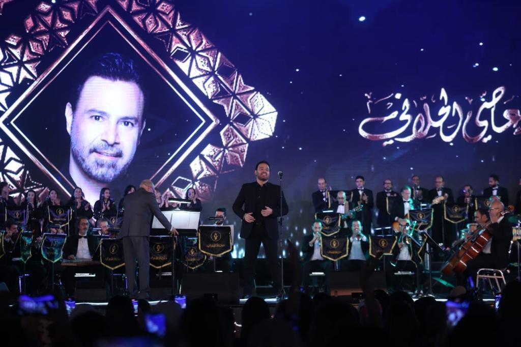 عاصي الحلاني يغنى لجبال الشام بمهرجان الموسيقى العربية 