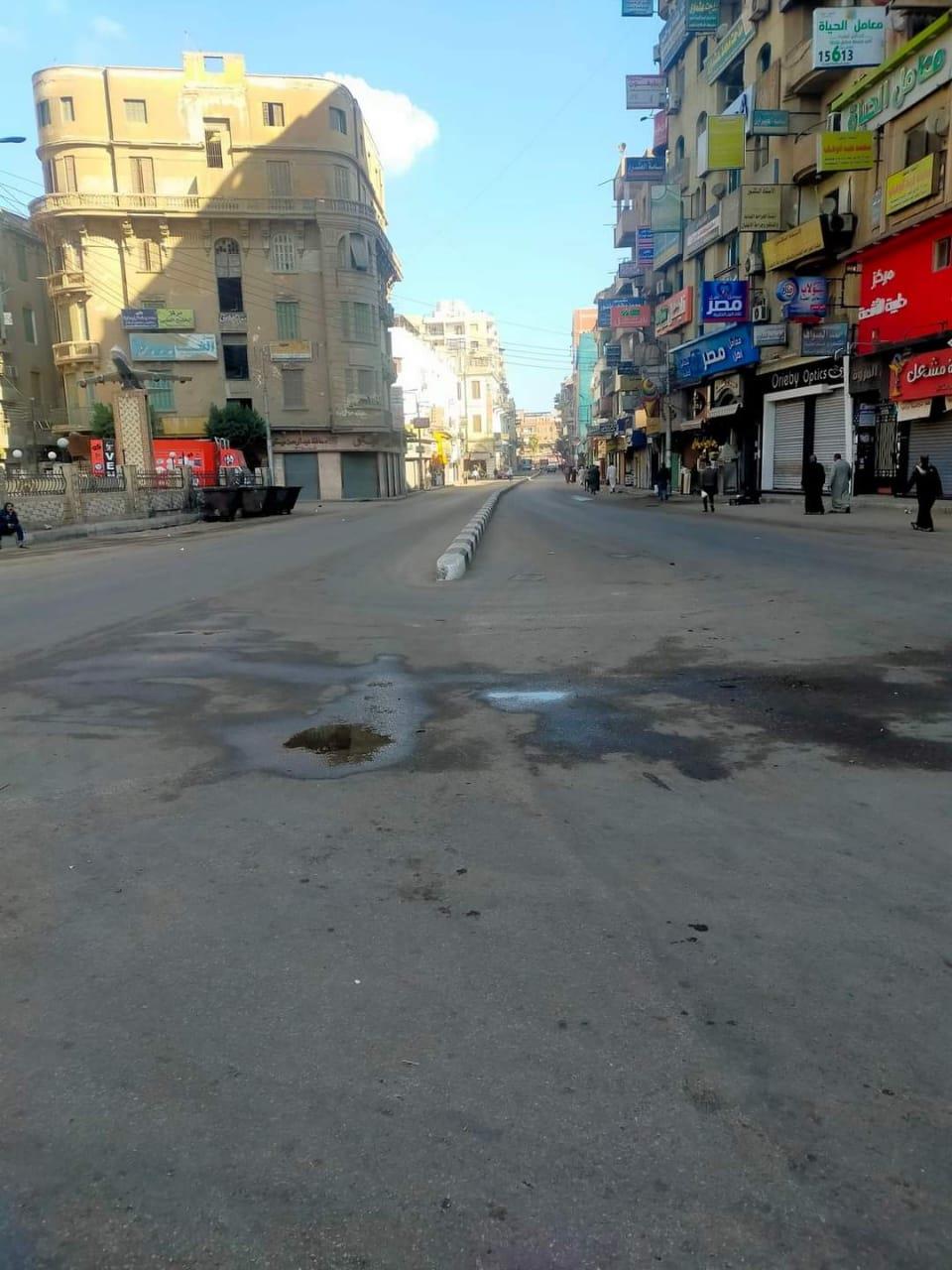 هدوء تام بشوارع الغربية.. وانتظام حركة المرور