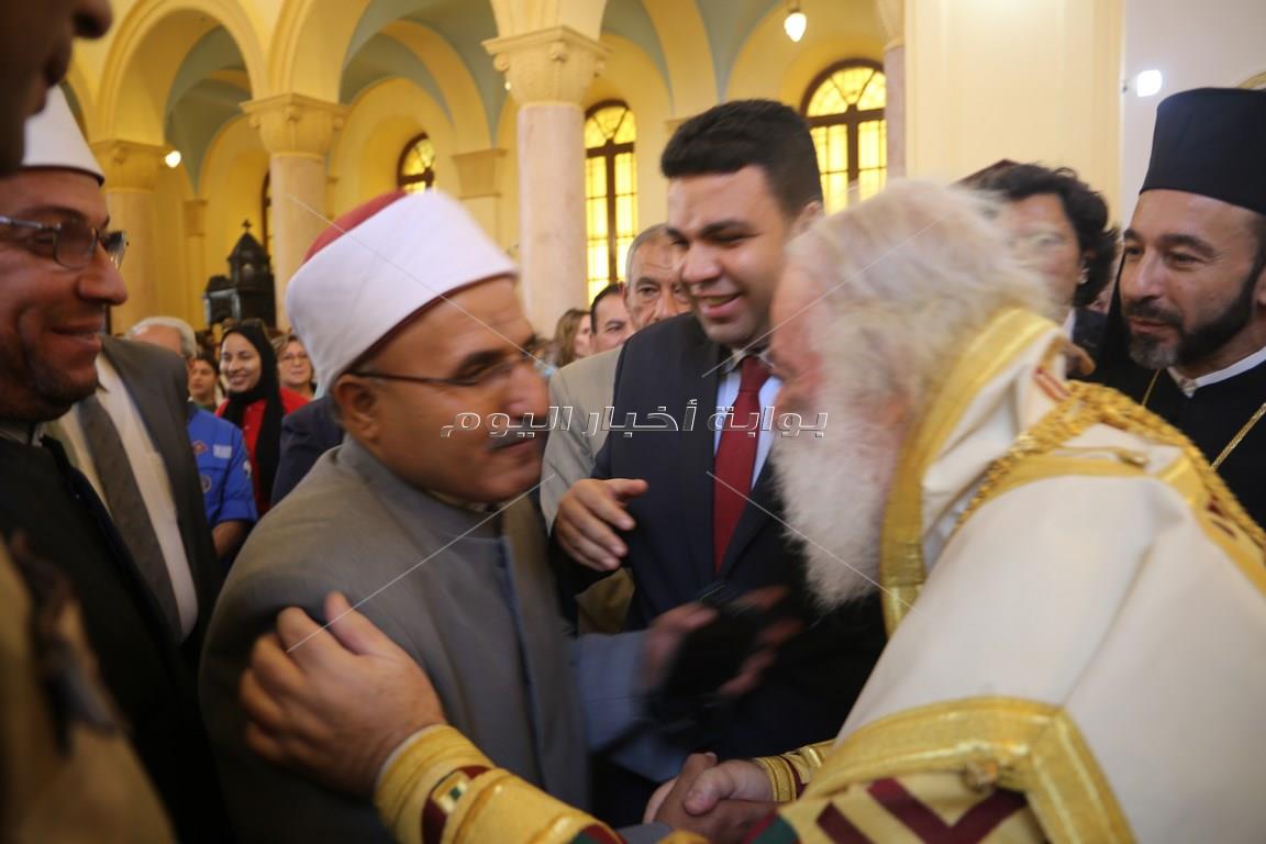 افتتاح الكنيسة اليونانية القديمة في السويس بعد تطويرها