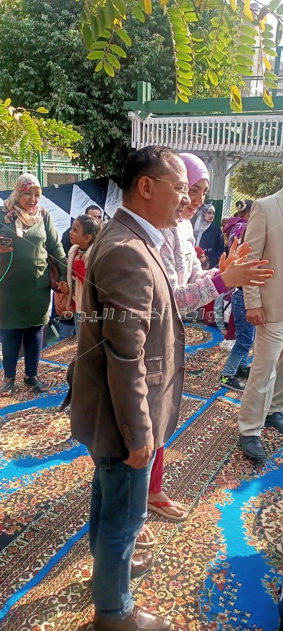 رئيس حي العمرانية يحتفل باليوم العالمي لذوي الهمم مع أطفال قادرون باختلاف
