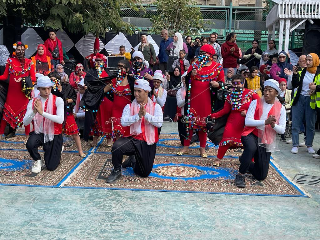 رئيس حي العمرانية يحتفل باليوم العالمي لذوي الهمم مع أطفال قادرون باختلاف