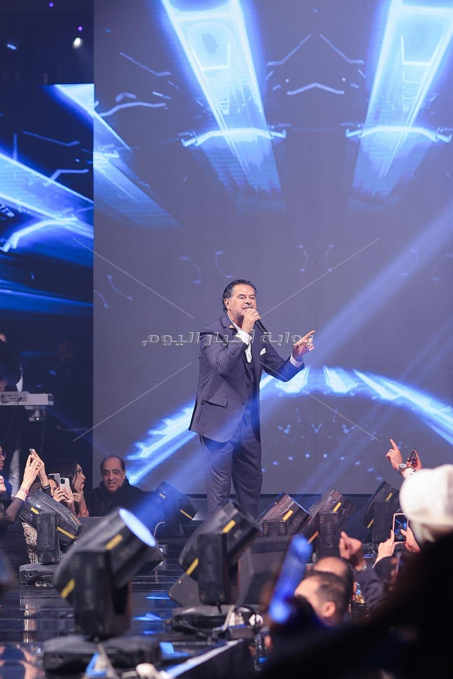 راغب علامة يُشعل أضخم سهرات رأس السنة بالقاهرة الجديدة