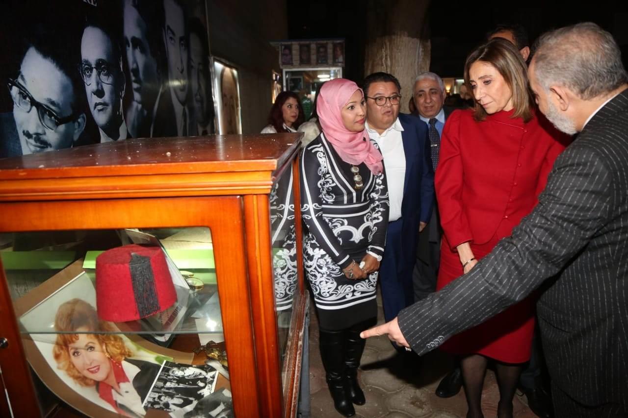 وزيرة الثقافة تفتتح متحف رموز ورواد الفن المصري 