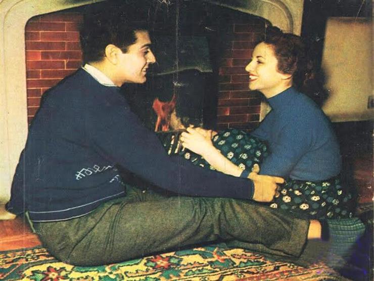 رغم غموض قصتهم ..الحب ينطق من صور فاتن حمامة وعمر الشريف|صور