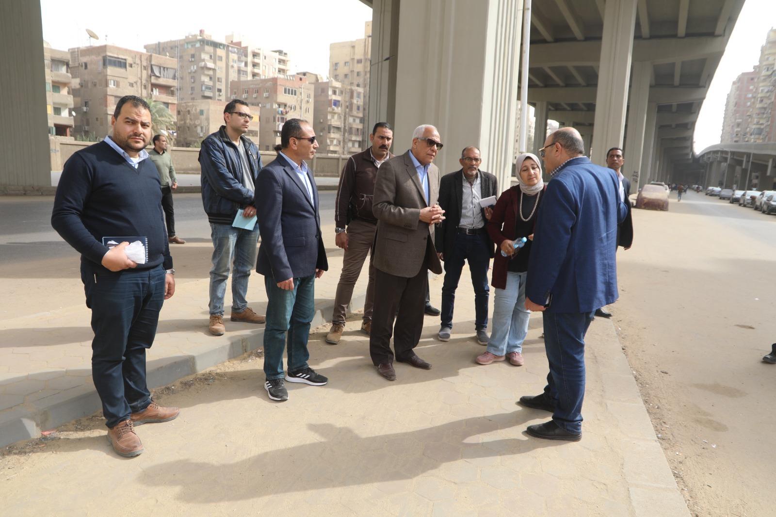 محافظ الجيزة يتابع ميدانياً أعمال رفع كفاءة 
