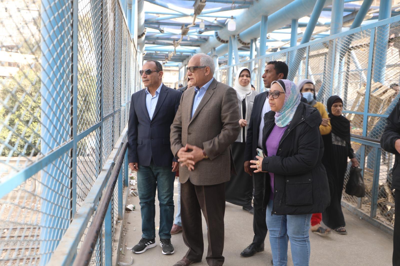 محافظ الجيزة يتابع ميدانياً أعمال رفع كفاءة 