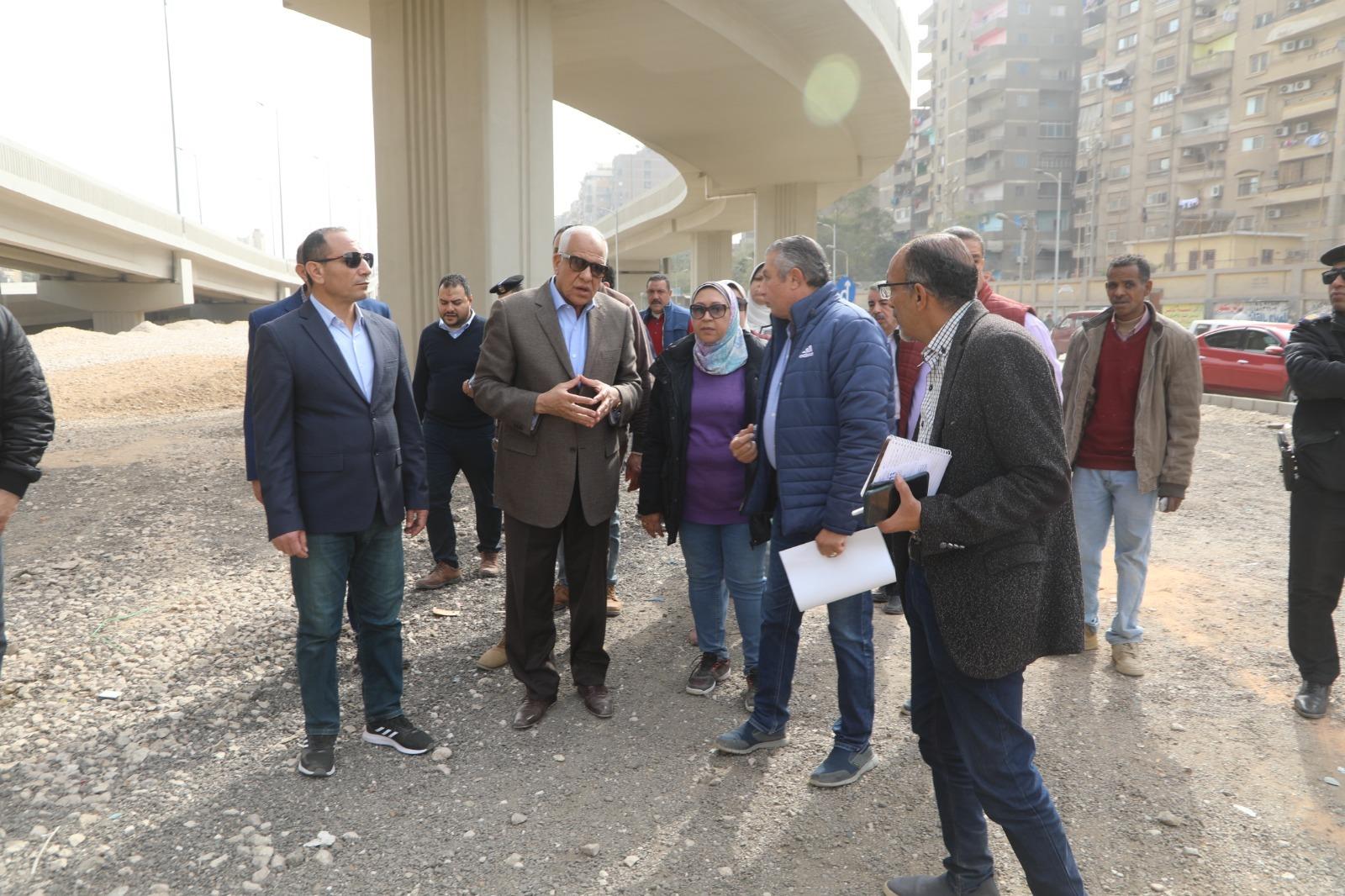 محافظ الجيزة يتابع ميدانياً أعمال رفع كفاءة 