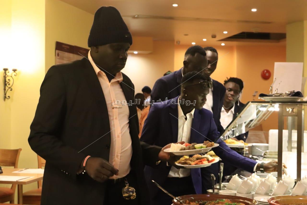 منتخب جنوب السودان يصل الإسماعيلية 