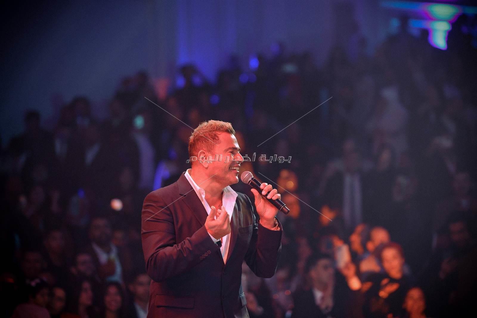 عمرو دياب يشعل ليل العاصمة الادارية