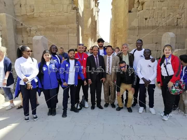 مسيرة "المحبة والسلام بين دول حوض النيل " بالأقصر