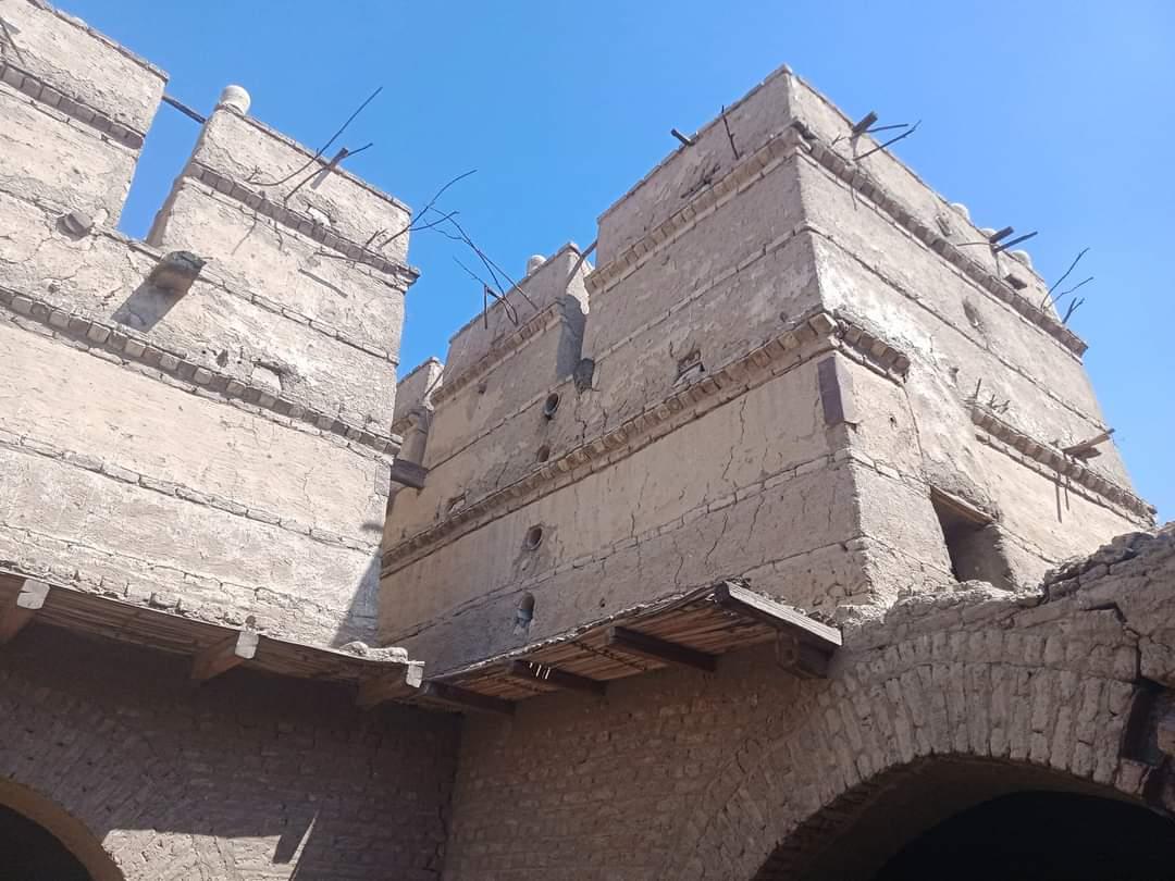 أجانب يزورون أقدم أبراج الحمام في قنا