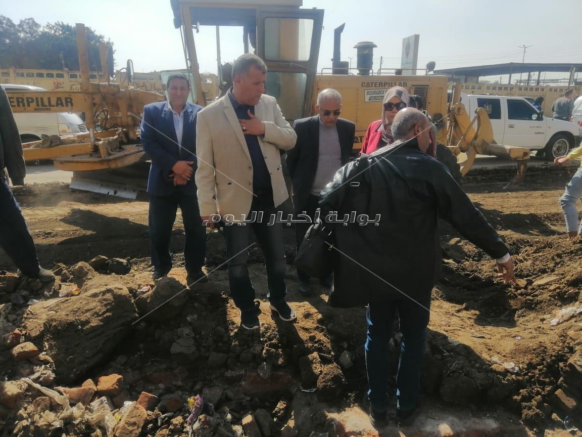 بوابة اخبار اليوم بصحبة الآثار لاكتشاف اقدم مخبأ وملجأ  أسفل حديقة بمدينة كفرالزيات بالغربية 