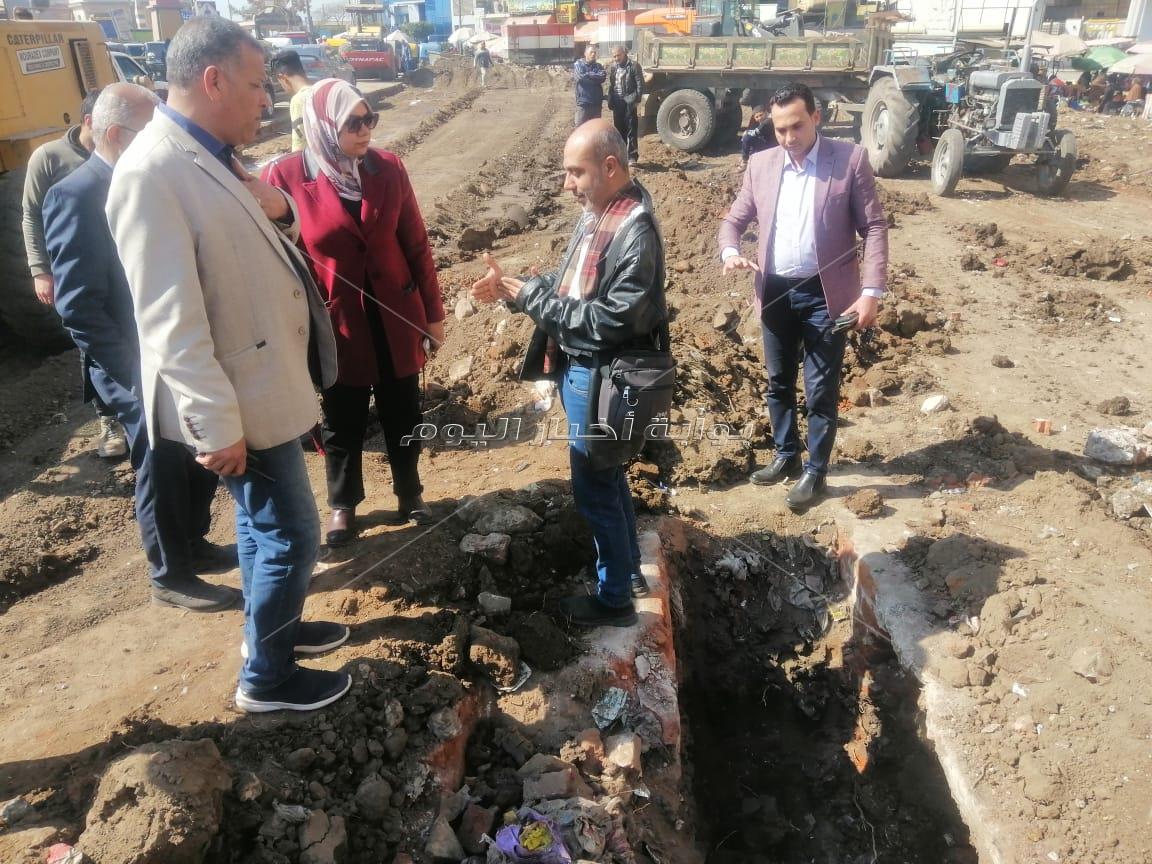 بوابة اخبار اليوم بصحبة الآثار لاكتشاف اقدم مخبأ وملجأ  أسفل حديقة بمدينة كفرالزيات بالغربية 