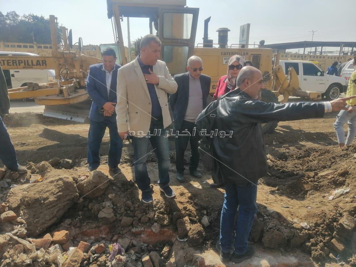 بوابة اخبار اليوم بصحبة الآثار لاكتشاف اقدم مخبأ وملجأ  أسفل حديقة بمدينة كفرالزيات بالغربية 